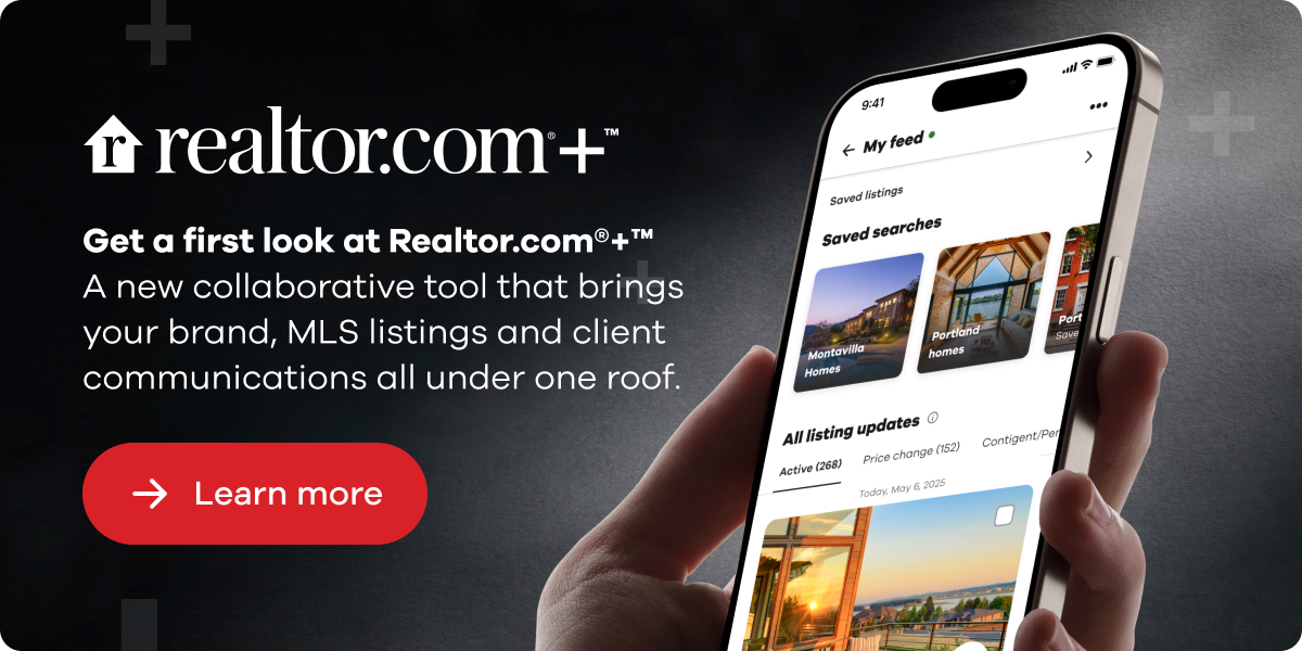 Realtor.com+ Launch Banner