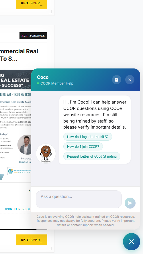 Coco Member Help Tool